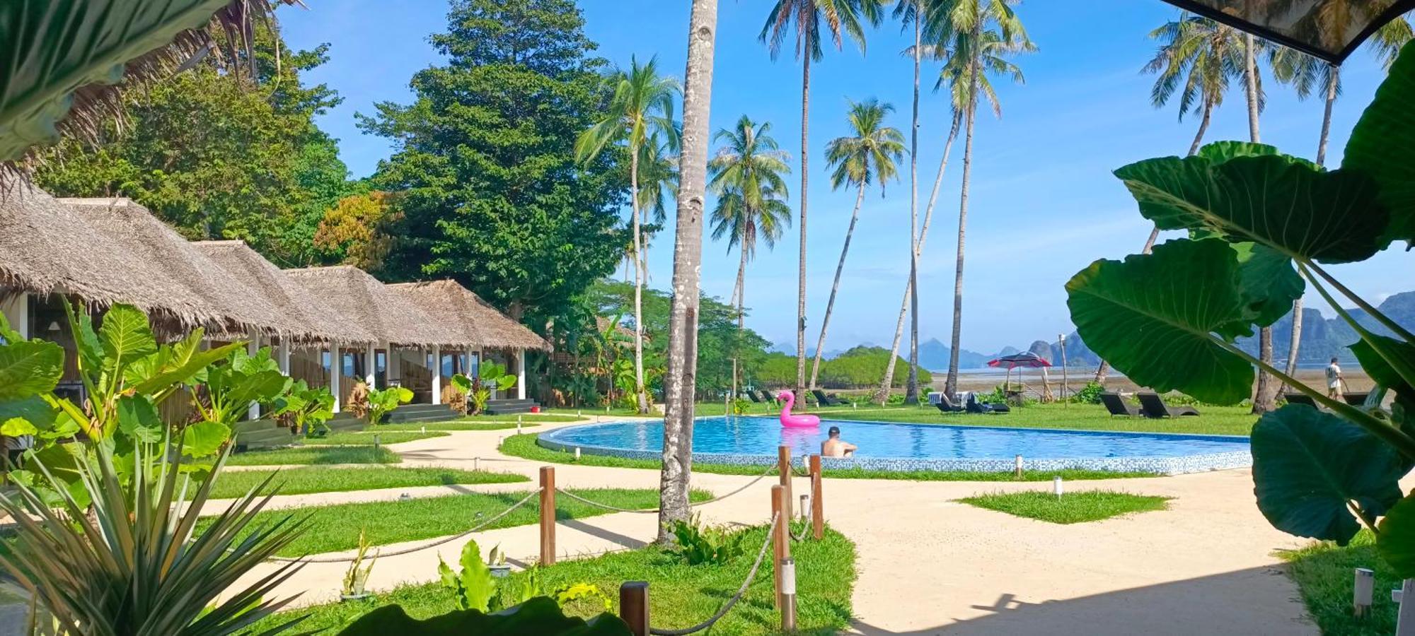 Bebeladan Beach Resort, In The Last Indigenous Corner El Nido Exteriör bild
